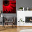 Epic Art «Red Gerbera On Red 01» par Tom Quartermai «Red Gerbera On Red 01» par Tom Quartermaine