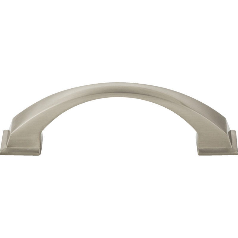 Roman Arch Pull, 3 3/4", Satin Nickel