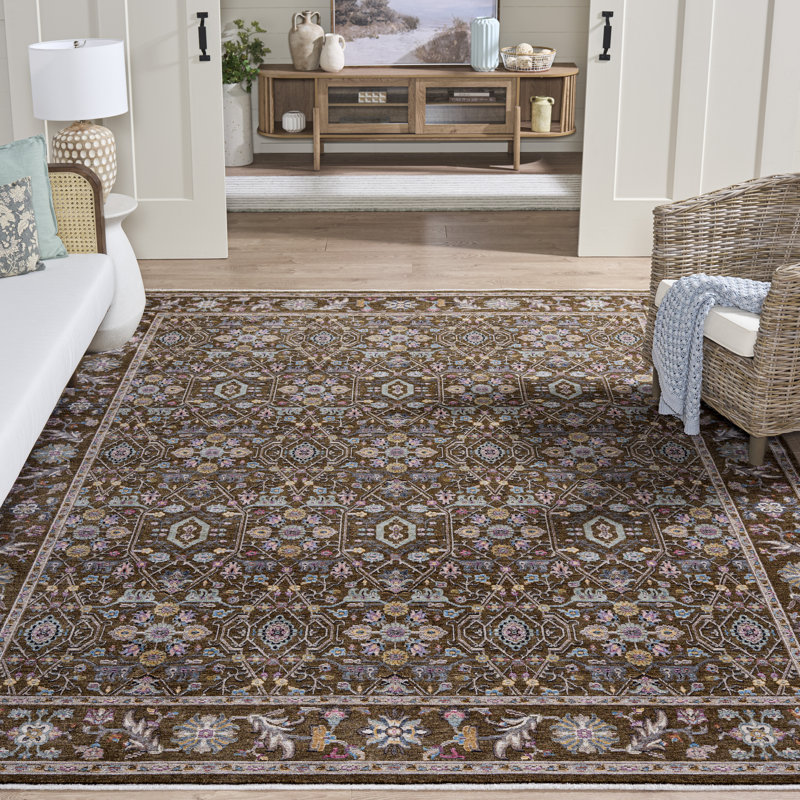 Crimson Performance Oriental Rug, Rectangle 8' x 10'