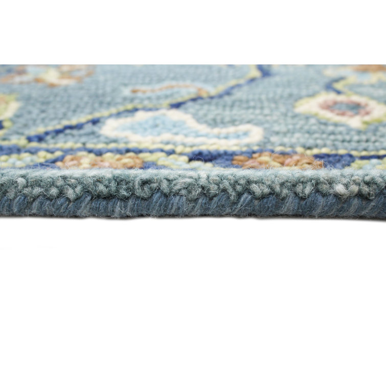 Delilah Mayfair Motted Pebble Wool Rugs in Cream120x170cm (3’9x5’5)