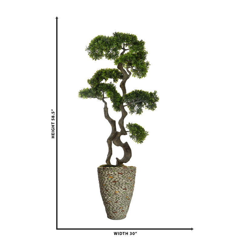 Bonsaï artificiel en pot 37 po Panama