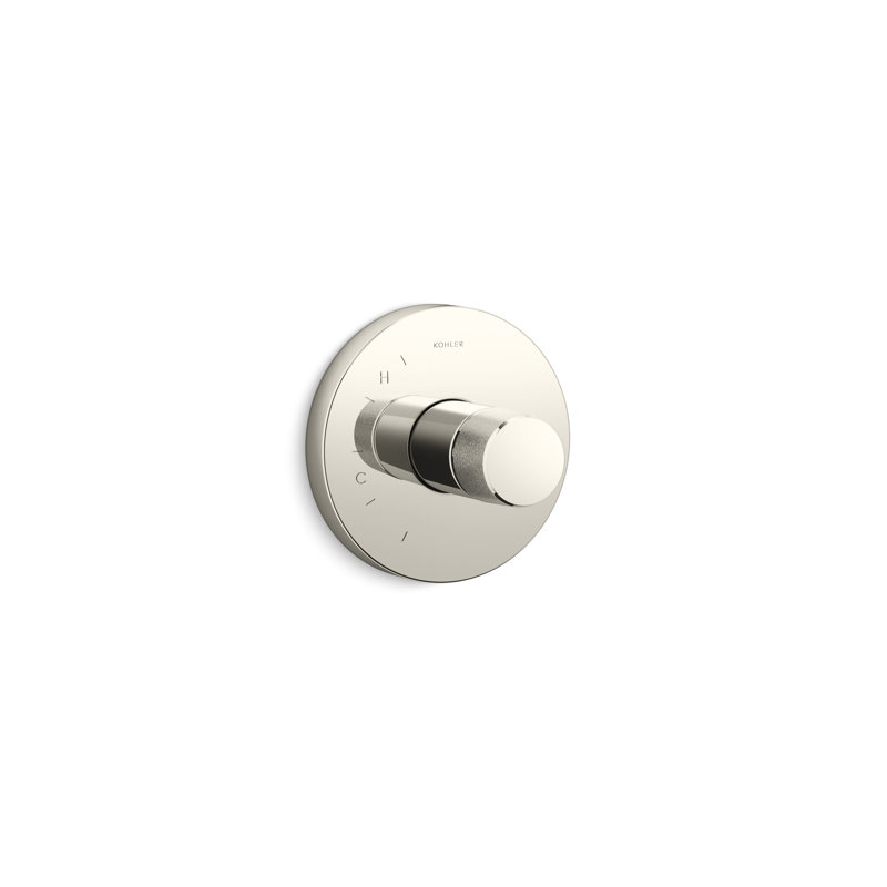 Garniture de valve de douche Composants Rite-Temp, Nickel poli