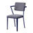 Open Back Upholstered Office Chair-1955123647
