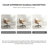 Apricot Cream Ergonomic Office Chair with Foldable Armrests