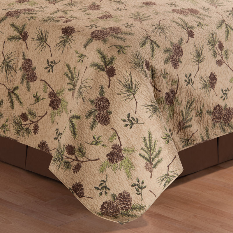 Brown Bed Skirt, Twin