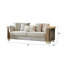 Canapé # 8625 en beige