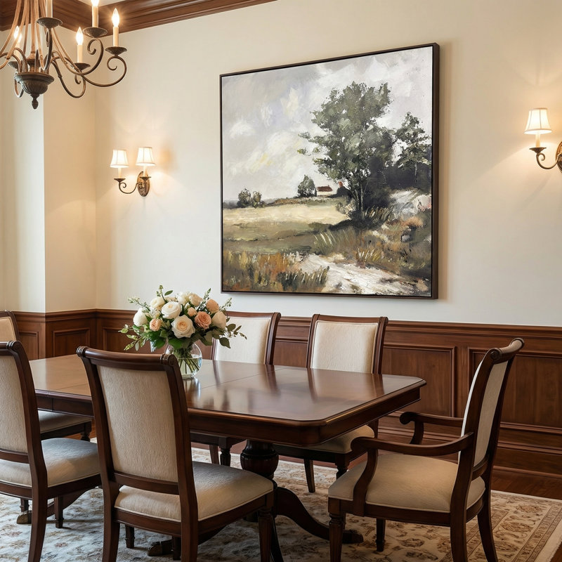 Art sur toile encadrée Country Edge Meadow