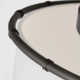 Dartmore 2 Light Silk Screen White Inside Clear Outside Glass Diffuser And White Linen Fabric Shade Flush Mount