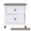 Table de chevet 2 tiroirs Abbegail-36778996