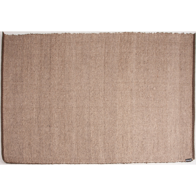 Solid Colour Hand Woven Area Rug, Round 160cm
