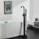 Single Handle Floor Mounted Tub Faucet