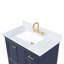 Meuble-lavabo simple Dashan avec plateau en marbre de Carrare-1736928137