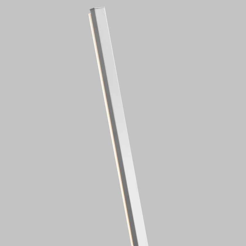 Klee 1 - Light LED Armed Sconce, Polished Nickel