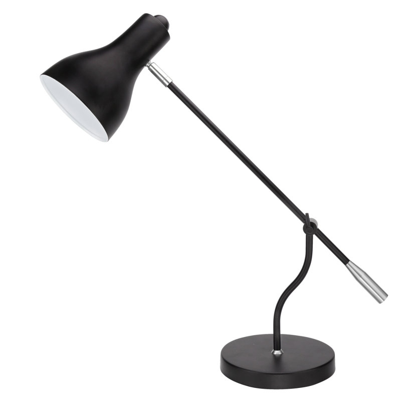 Branum Metal Desk Lamp Lamp, Black