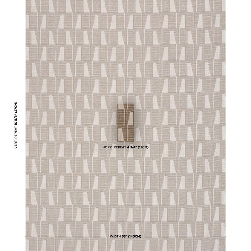 Gaetan Performance Fabric, Brown