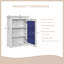Armoire à pharmacie et de rangement moderne de 20 pouces avec miroir et tablette réglable pour montage mural dans la salle de bain-1262926296
