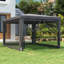 Andreyah 3m x 4m Iron Party Tent-1275307480-1275307481