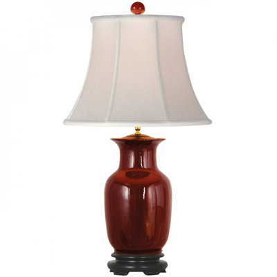 Oxblood 31" Table Lamp