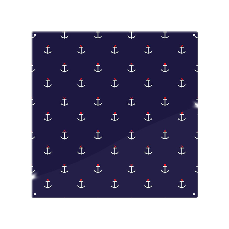 Anchors On Splash Back, 60cm L x 50cm W