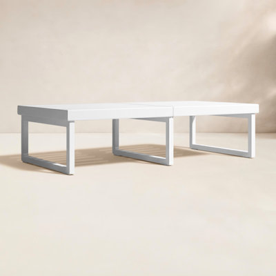Lane 51'' Plastic / Acrylic Outdoor Coffee Table