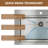 CASAINC 33"L Single Bowl Stainless Steel Drop-in Kitchen Sink