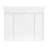 35.51'' * 7.01'' 29.52'' White Wall Mounted Bathroom Storage With Mirror Door, Versatile Solution, High - Quality , Adjustable Shelves, Soft Close Hinges, Silver Metal Handle, Luxury Design, Modern