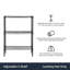 Guylan 60cm W Metal Shelving Unit