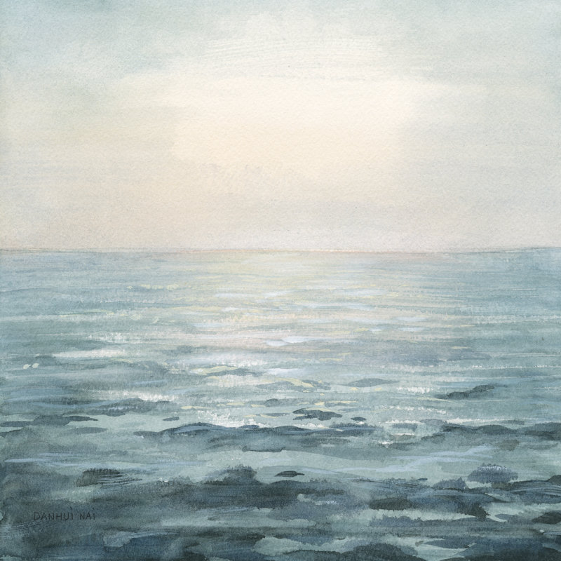 «So passer Sea» par Danhui Nai, reproduction d'art sur toile tendue, H 36 po x l 36 po