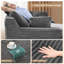 Upholstered Corduroy Accent Chair-714000457