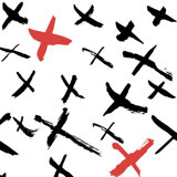 X Marks The Spot Vinyl Wallpaper Roll by Jamie Graney