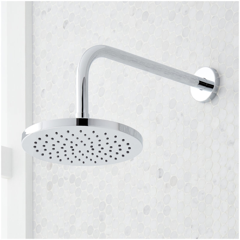 Vassor Pressure Balance Shower System with Hand Shower - Matte Black, Chrome