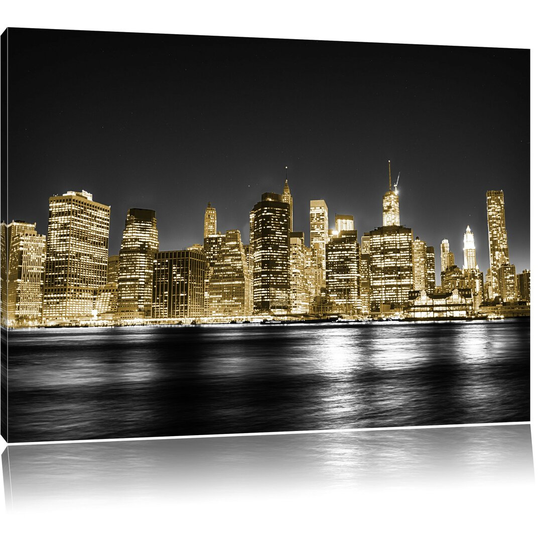 Leinwandbild Manhattan Skyline