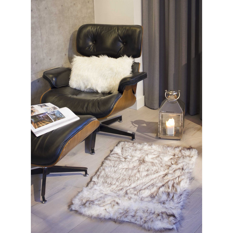 Tapis brun 2 'x 3'