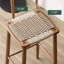 Chaise d'appoint Burlywood Beige (ensemble de 2)-330351083