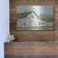  «Field Barn In Spring» par Art Licensing Studio, art mural en métal, 16 po x 12 po-1094883653