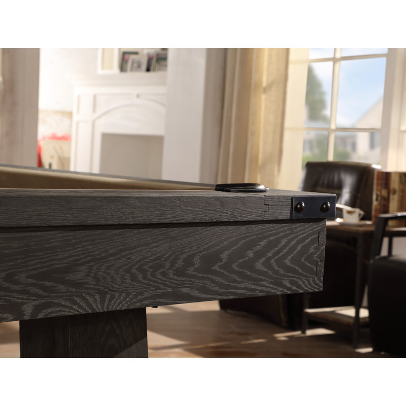 Playcraft Yukon Slate Pool Table With Dining Top/Professional Installation ($895 Value) Included, Black, Northern Drift