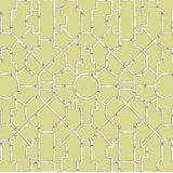Baldwin Geometric Wallpaper Roll by Scalamandré