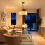  Lustre tambour en verre 4 lumières-611746811