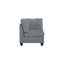 Canapé modulaire 6 pièces moderne avec chaises et fauteuils d'angle 6 pièces Modern