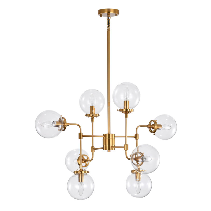 Lustre spoutnik à 8 lumières Kinnard Modern