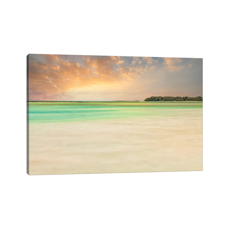 Tranquil Paradise by Mark Paulda - Print on Canvas, 30.48cm H x 45.72cm W x 1.91cm D, Wrapped Canvas