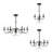 Seiling 5 - Light Dimmable Classic / Traditional Chandelier-835073901