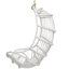 Chaise suspendue en rotin Riviera – blanc