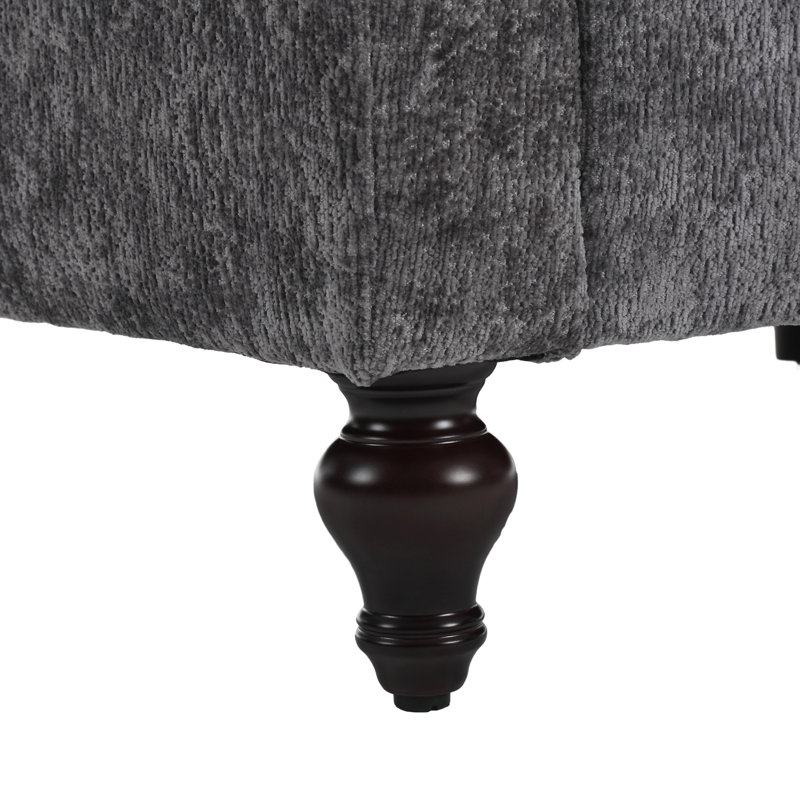 Canapé en chenille Mid Mid Modern