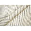 Crescent Striped Hand-Knotted Wool Ivory Area Rug-53511527