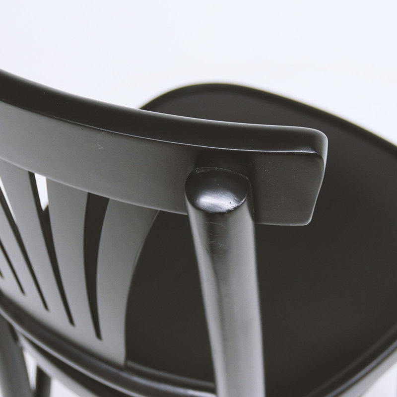 23 Series Side Chair, Black