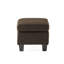 Chocolat -, polyvalent, portable. Idéal pour la décoration intérieure. 24 po Profondeur x 18 largeur 16 hauteur. Matériaux de tabouret compact 10,4 lb. Polyvalent partout. In D W H.
