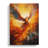 Phoenix Action - Wrapped Canvas Print-1421595881