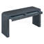 Console rustique avec façade de tiroir cannelée-310191837