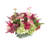 Hydrangea, Heather and Ranunculus Arranged in Rectangular Vase